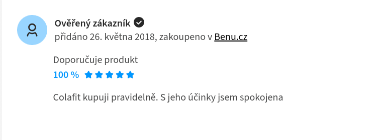 colafit zkušenosti