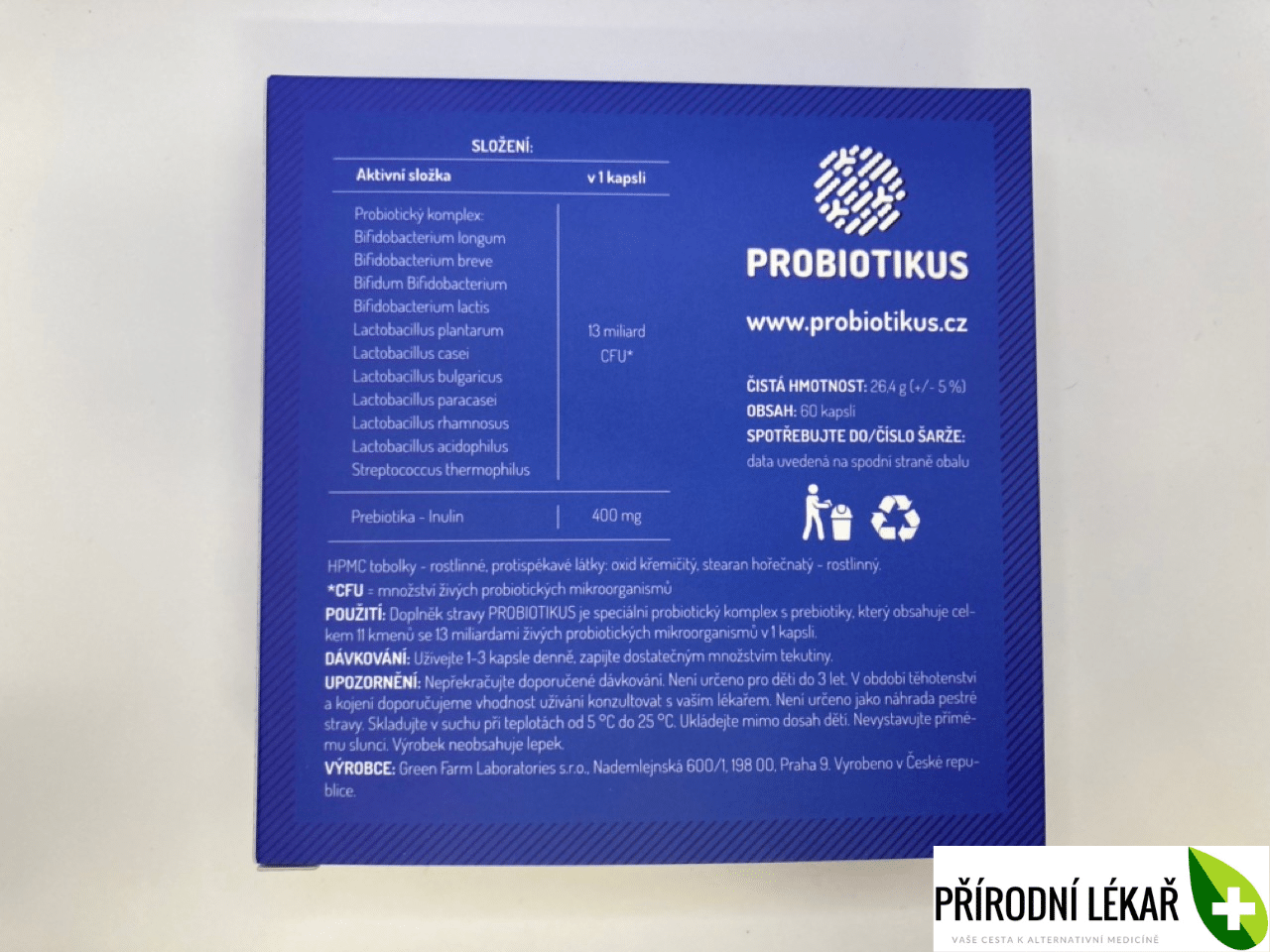 Probiotikus recenze – silná probiotika s prebiotiky